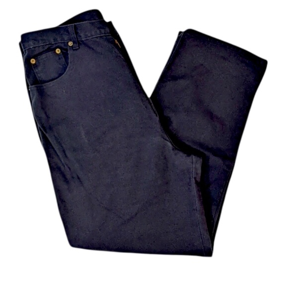 Vintage Huntington Ridge High Waisted Black Jeans size 18 Plus Size